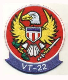 VT-22 Golden Eagles Squadron Patch– Plastic Backing