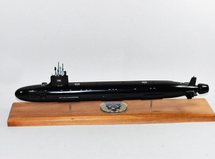 USS John Warner (SSN-785) Block III Submarine Model