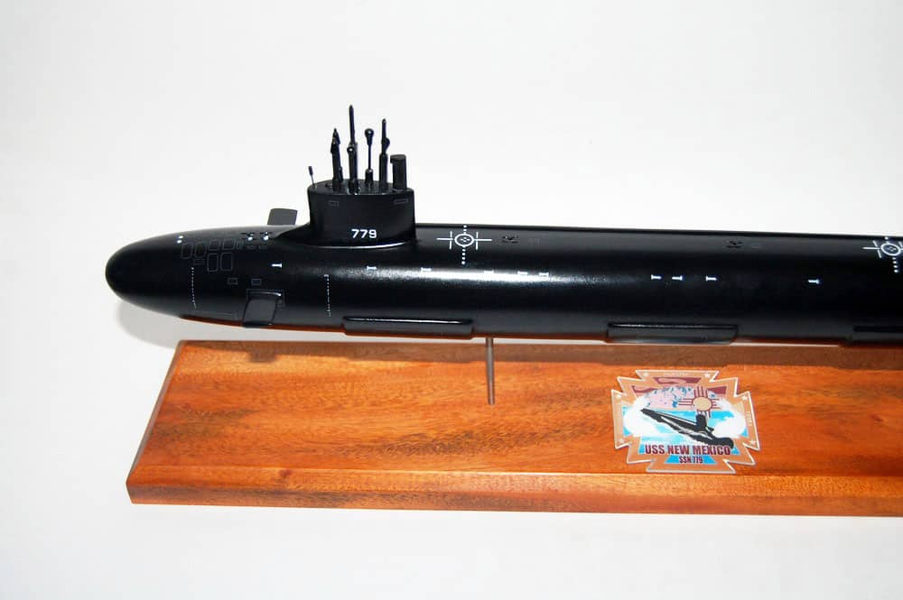 USS New Mexico (SSN-779) Block II Submarine Model