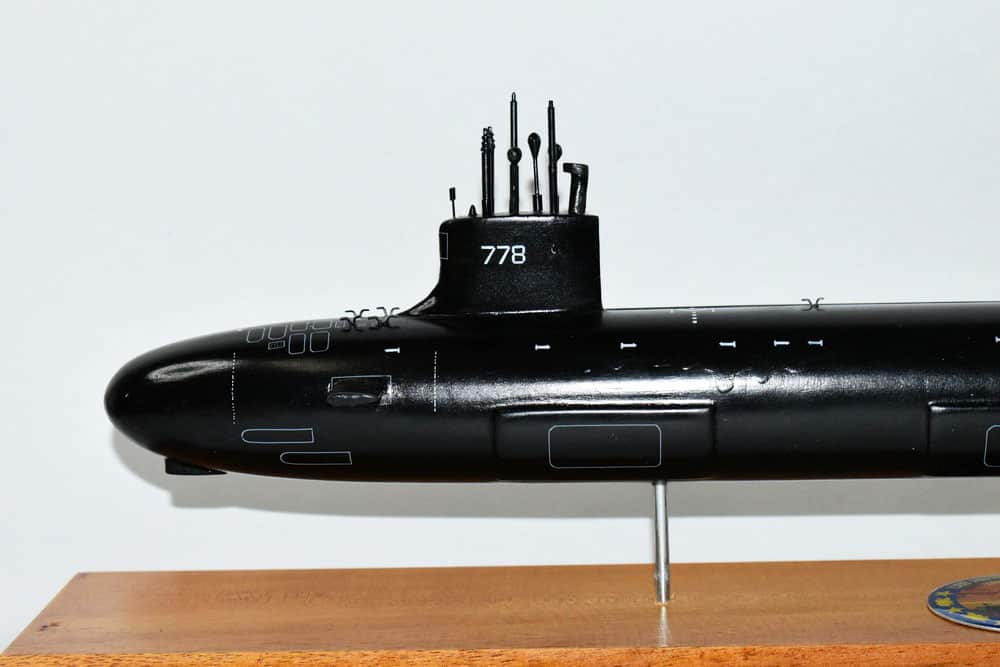 USS New Hampshire (SSN-778) Submarine Model