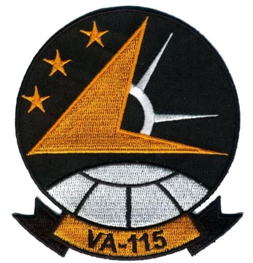 VA-115 Eagles Squadron Patch – Plastic Backing