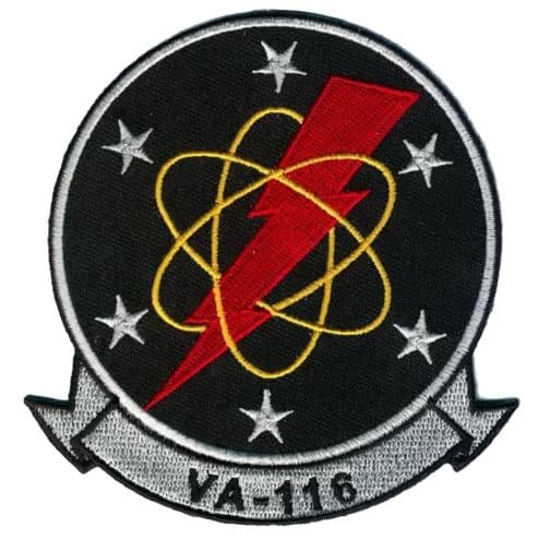 VA-116 Roadrunners Squadron Patch – Plastic Backing