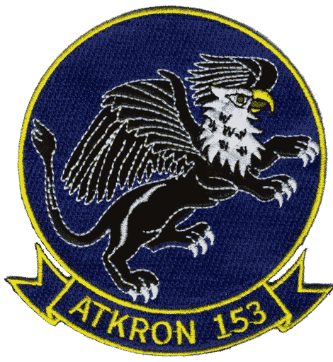 VA-153 Blue Tails Squadron Patch – Plastic Backing