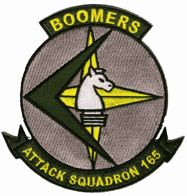 VA-165 Boomers Squadron Patch – Plastic Backing