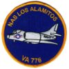 VA-776 NAS Los Alamitos Squadron Patch – Plastic Backing