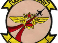 VFC-13 Saints (Tan) Squadron Patch – Plastic Backing