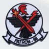 VP-68 Blackhawks Squadron Patch – Plastic Backing
