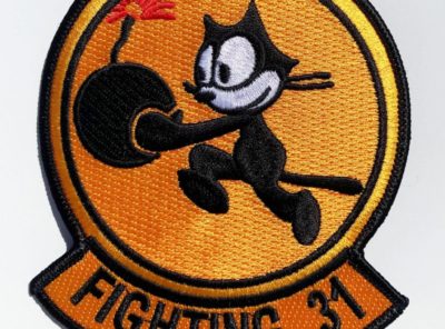 VFA-31 Tomcatters Squadron Patch – Plastic Backing