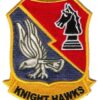 VA(AW)-33 Knight Hawks Squadron Patch – Plastic Backing