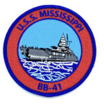 USS Mississippi BB-41 Patch