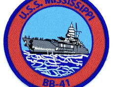 USS Mississippi BB-41 Patch