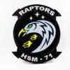 HSM-71 Raptors Plaque