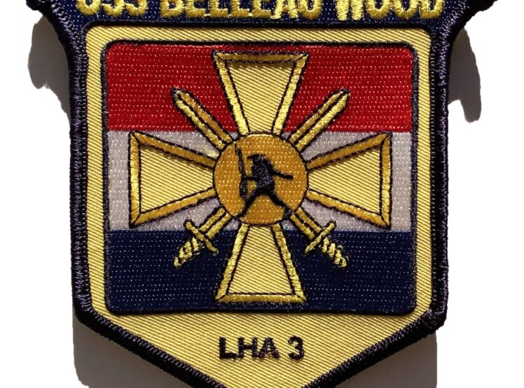 USS Belleau Wood LHA-3 Patch – Sew On