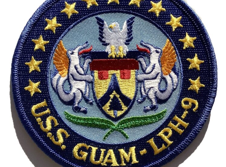 USS Guam LPH-9 Patch – Sew On