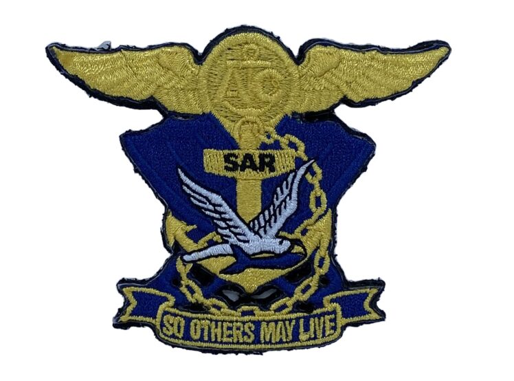 US Navy SAR Squadron Patch – With Hook and Loop
