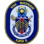 USS Bataan LHD 5 Patch – Plastic Backing