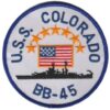 USS Colorado BB-45 – Plastic Backing