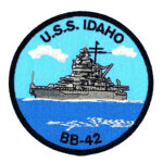 USS Idaho BB-42 Patch – Sew On