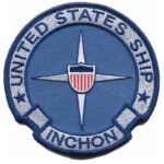 USS Inchon LPH-12 Patch – Plastic Backing