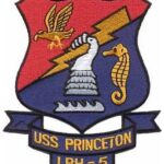 USS Princeton LPH-5 Patch – Plastic Backing