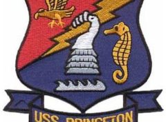 USS Princeton LPH-5 Patch – Plastic Backing