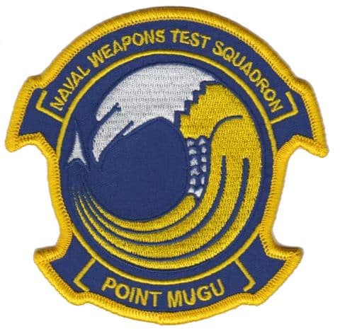 Naval Weapons Test Squadron Point Mugu Patch – Plastic Backing