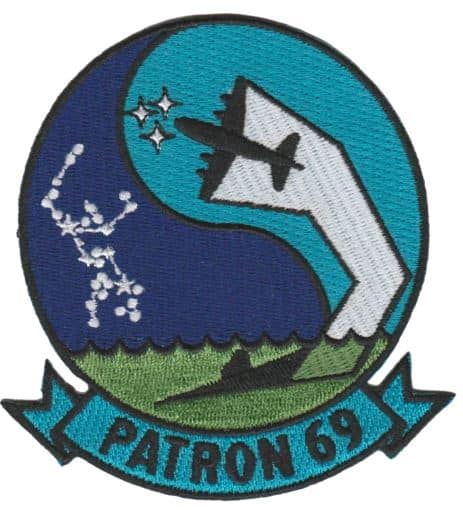 VP-69 Totems Squadron Patch – Plastic Backing