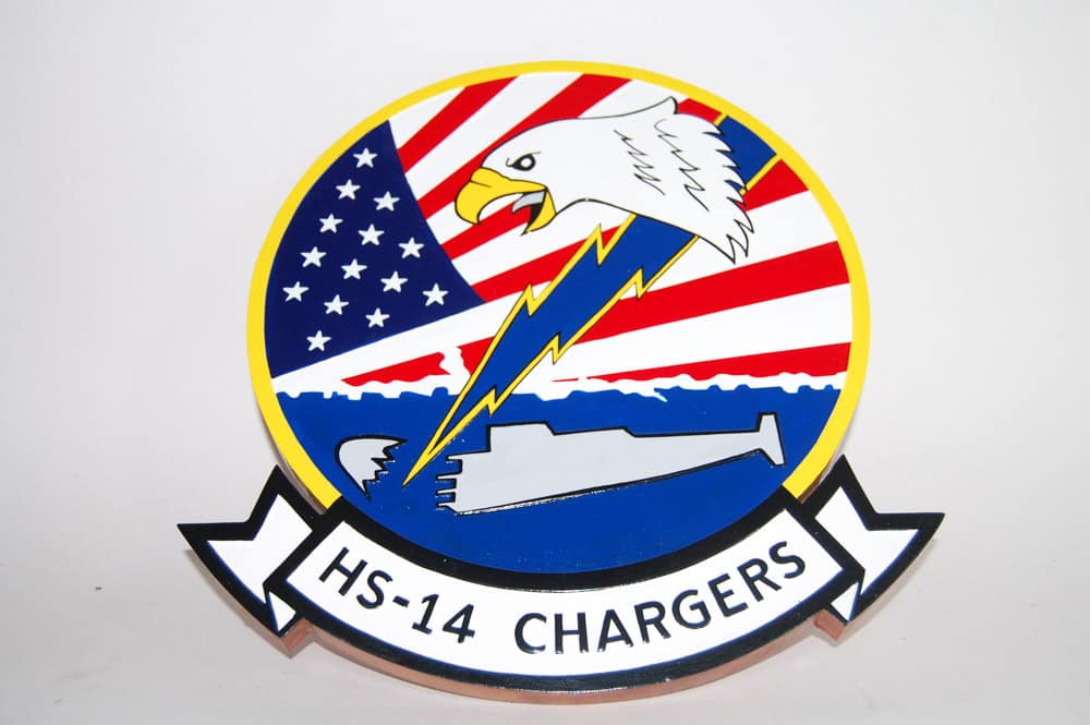HS-14 Chargers Plaque