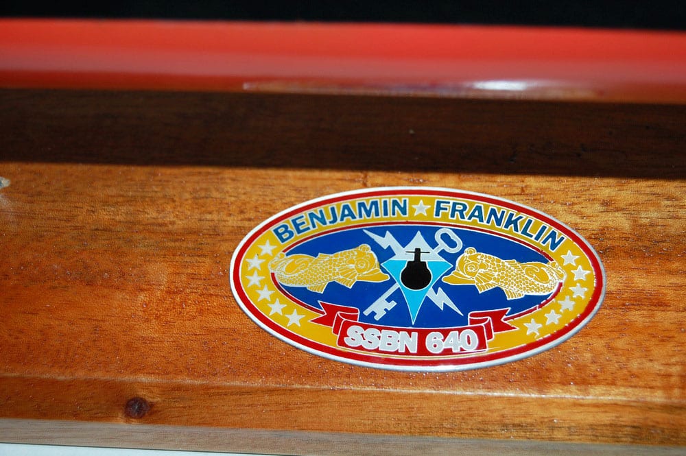 USS Benjamin Franklin SSBN-640 Submarine Model