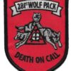 281st Wolf Pack Patch – Plastic Backing
