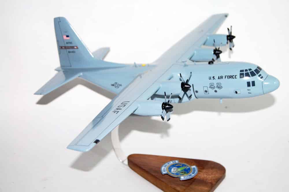 95th Airlift Squadron Flying Badgers C-130 Model