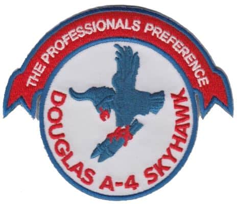 A-4 Skyhawk Professionals Preference Patch  – Plastic Backing