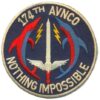 US Army 174th Aviation Patch – Plastic Backing