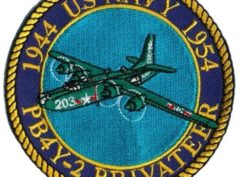 US Navy PB4Y-2 Privateer Patch – Plastic Backing
