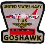 US Navy T-45 Goshawk Patch – Plastic Backing