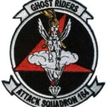 VA-164 Ghostriders Squadron Patch – Plastic Backing