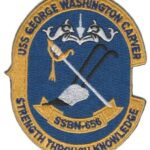 USS George Washington Carver SSBN-656 – Plastic Backing
