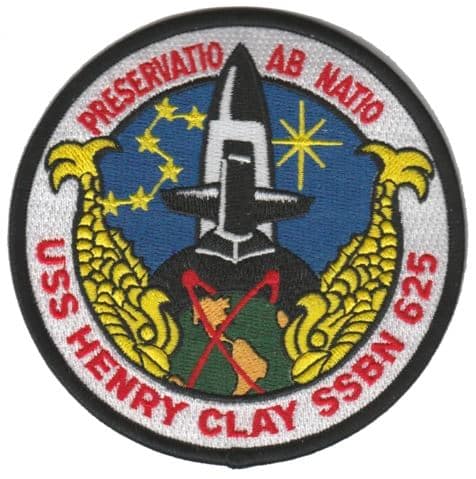 USS Henry Clay SSBN-625 – Plastic Backing