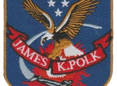 USS James K Polk SSBN-645 – Plastic Backing