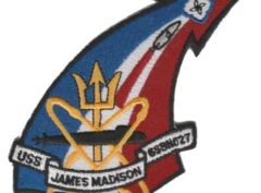 USS James Madison SSBN-627 – Plastic Backing