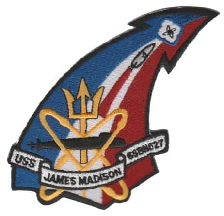 USS James Madison SSBN-627 – Plastic Backing