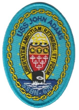 USS John Adams SSBN-620 – Plastic Backing