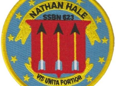 USS Nathan Hale SSBN-623 – Plastic Backing