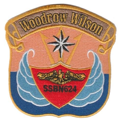 USS Woodrow Wilson SSBN 624 – Plastic Backing