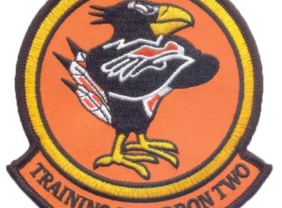 VT-2 Doerbirds (Orange) Squadron Patch– Plastic Backing