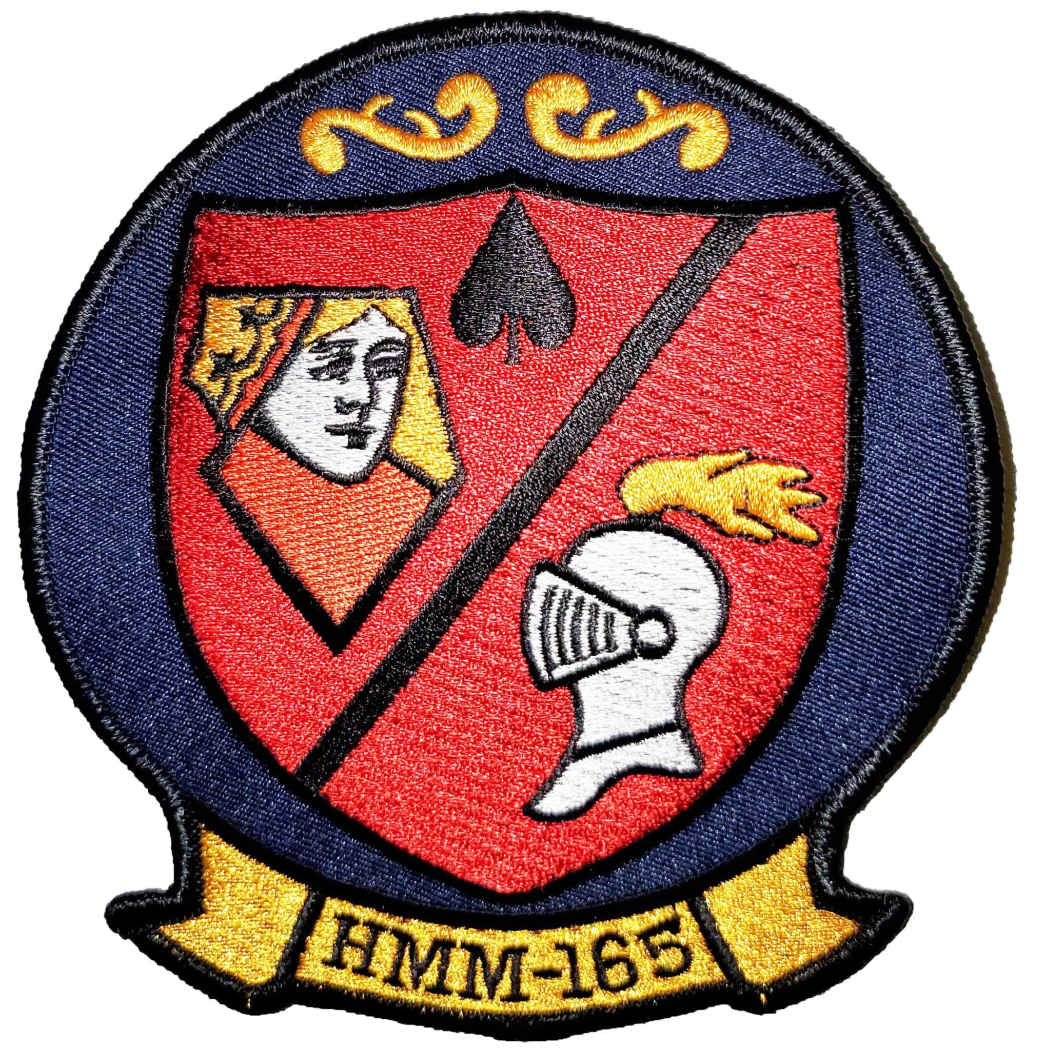 HMM-165 White Knights Patch –Sew On