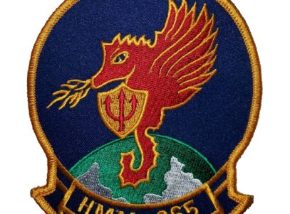 HMM-265 Dragons Squadron Patch- Sew On