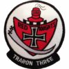 VT-3 Red Knights Squadron Patch – Plastic Backing
