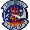 VMFA-321 Hell's Angel Squadron Patch - Sew On