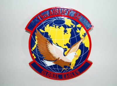 15th Airlift Squadron Plaque
